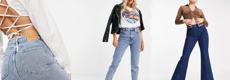 ASOS - 80% off on women’s jeans