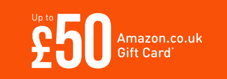 RAC - £50 Amazon Gift Card with Cover