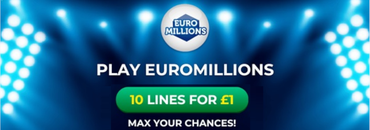 Lotto Social - 10 Euromillions Lines for Only £1