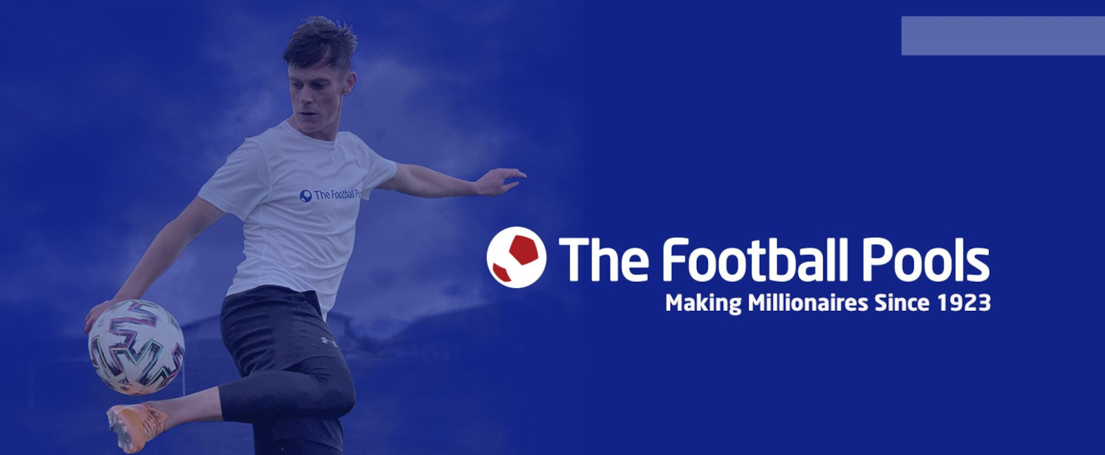 The Football Pools Banner