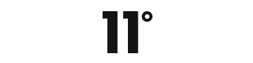 11 Degrees Logo